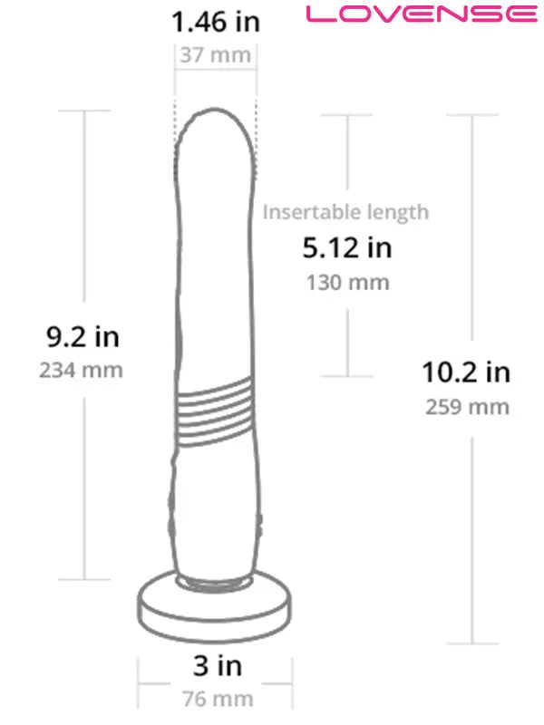 Lovense Gravity  App Controlled - LVGRA