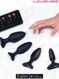 Lovense HUSH 2 Anal Plug 2.25" App Controlled - LVHS2-2-25