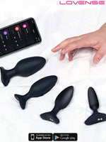 Lovense HUSH 2 Anal Plug 1.5" App Controlled - LVHS2-1-5