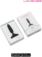 Lovense HUSH 2 Anal Plug 1.5" App Controlled - LVHS2-1-5