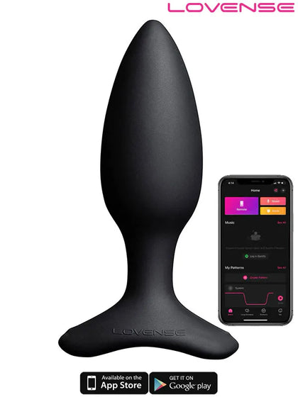 Lovense HUSH 2 Anal Plug 1.5" App Controlled - LVHS2-1-5