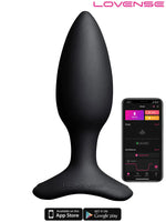 Lovense HUSH 2 Anal Plug 1.5" App Controlled - LVHS2-1-5