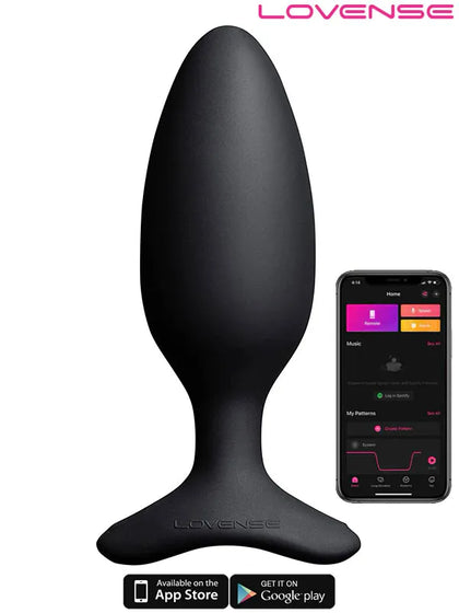 Lovense HUSH 2 Anal Plug 1.75" App Controlled - LVHS2-1-75