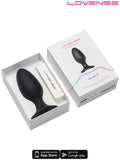 Lovense HUSH 2 Anal Plug 2.25" App Controlled - LVHS2-2-25