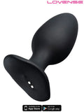 Lovense HUSH 2 Anal Plug 2.25" App Controlled - LVHS2-2-25