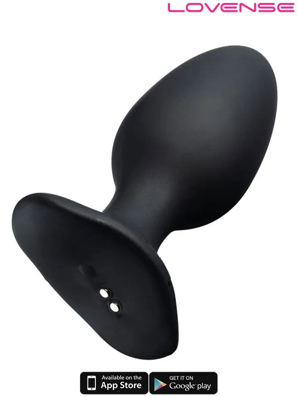 Lovense HUSH 2 Anal Plug 2.25" App Controlled - LVHS2-2-25
