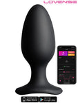 Lovense HUSH 2 Anal Plug 2.25" App Controlled - LVHS2-2-25