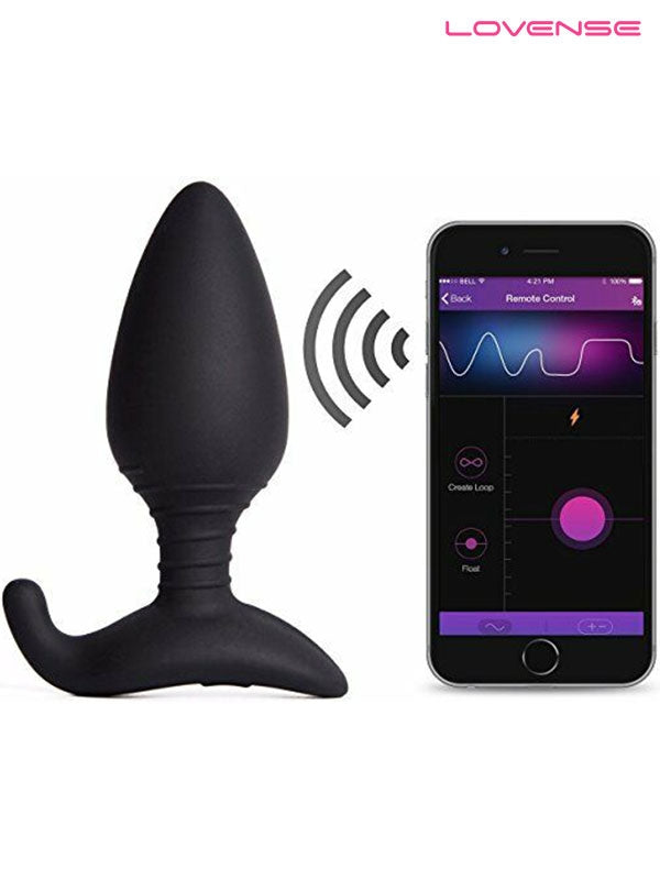 Lovense HUSH  App Controlled Telefon Uyumlu Anal Plug 1.75" - LV1004