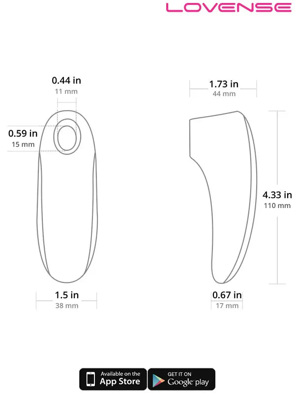 Lovense Tenera App Controlled Telefon Uyumlu - LVTNR
