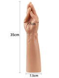 13.5" King Size Realistic Magic Hand El Dildo 35 cm - LV2210
