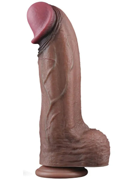 13'' Dual Layered Silicone Cock XXL 33 cm - LV411064