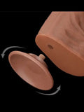 LoveToy 14'' Sliding Skin Dual Layer Çift Katmanlı Dev Dildo 36 cm - LV317064