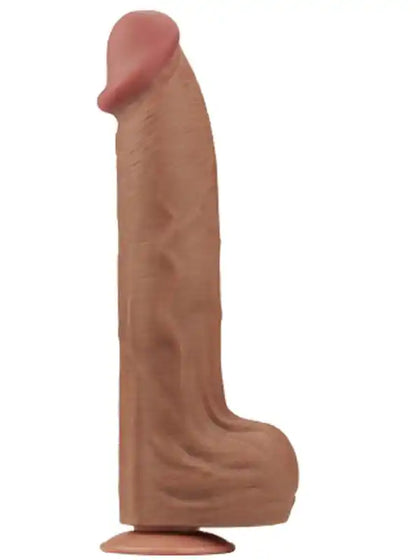 LoveToy 14'' Sliding Skin Dual Layer Çift Katmanlı Dev Dildo 36 cm - LV317064