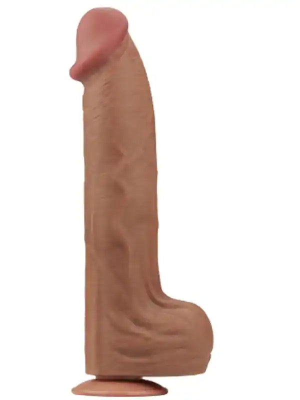 LoveToy 14'' Sliding Skin Dual Layer Çift Katmanlı Dev Dildo 36 cm - LV317064