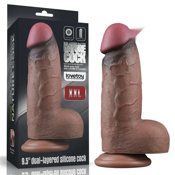 Lovetoy 25 Cm Çift Katmanlı Mega Melez Dildo - FA-411061