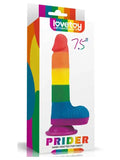 7.5'' Prider Dildo Realistik Penis 19.5 cm - LV410026