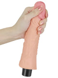 Lovetoy 8" REAL SOFTEE Titreşimli Et Dokusunda Vibratör 20 cm - LV0913