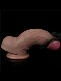 9.5'' Dual Layered Silicone Cock XXL 24.5 cm - LV411061