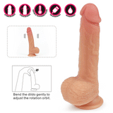 Lovetoy Çift Katmanlı Platin Silikon Oynar Başlı Vibratör - FA-LV4032