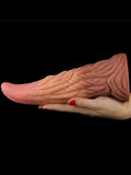 LoveToy Çift Katmanlı Platinyum Silikon Monster Dildo 25 cm - LV411018