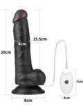Belden Bağlamalı Titreşimli İçi Dolu 20 cm Siyah - LV715127