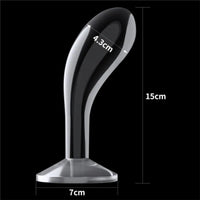 Lovetoy Flawless Clear 15 Cm Big Anal Plug - FA-310019