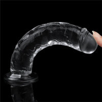 Lovetoy Flawless Clear 18 Cm Şeffaf Düz Dildo - FA-310015