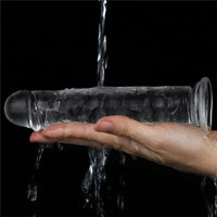 Lovetoy Flawless Clear 18 Cm Şeffaf Düz Dildo - FA-310015