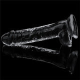 Lovetoy Flawless Clear 19 Cm Şeffaf Gerçekçi Dildo - FA-310016