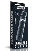 LoveToy Flawless Şeffaf Penis Kılıfı 5 cm Uzatmalı - LV314014