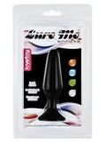 LoveToy Silicone Anal Plug S 11.5 cm Siyah - BK18S
