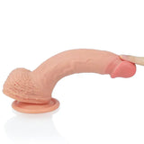 LoveToy Nature Cock 20.5 Cm Çift Katmanlı Platinum Dildo - FA-4004