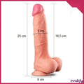 Lovetoy Nature Cock 25 Cm Çift Katlı Dildo - FA-411010