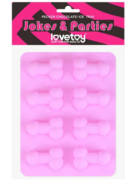 Lovetoy Pecker Chocolate Ice Tray Penis Şeklinde Buz Kalıbı - LV765012