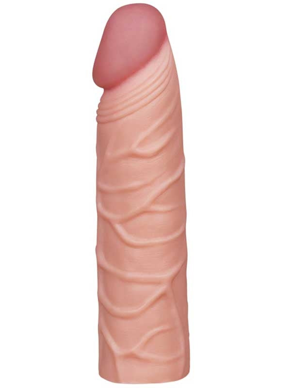 🎁 [DEV İNDİRİM] %38 İndirim – LoveToy Pleasure X Tender Realistik Penis Kılıfı 2.5 cm Uzatmalı - CA-LV1051F