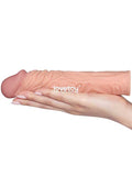 [DEV İNDİRİM] %45 İndirim – LoveToy Pleasure X Tender Realistik Penis Kılıfı 5 cm Uzatmalı - CA-LV1052