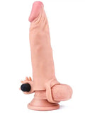 LoveToy Pleasure X Tender Titreşimli Realistik Penis Kılıfı 4 cm Uzatmalı - LV1063