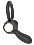 LoveToy Power Clit Titreşimli Klitoris Uyarıcılı Silikon Penis Halkası - LV1422