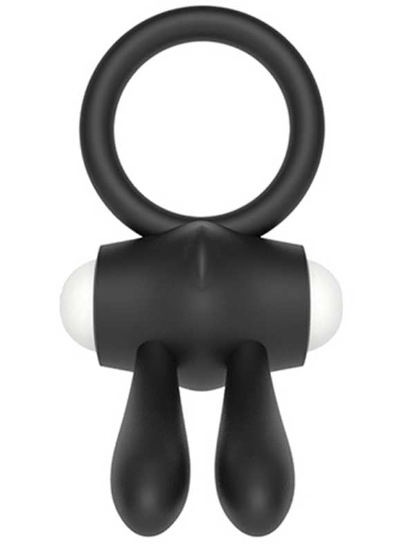 LoveToy Power Clit Titreşimli Klitoris Uyarıcılı Silikon Penis Halkası - LV1422