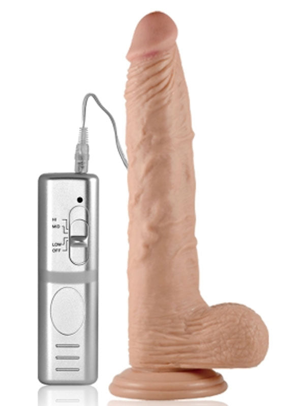 LoveToy Real Extreme Realistik Titreşimli Dildo 24 cm - LV350042-1