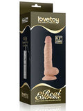 LoveToy Realistik Titreşimli Dildo 21 cm - LV350041-1