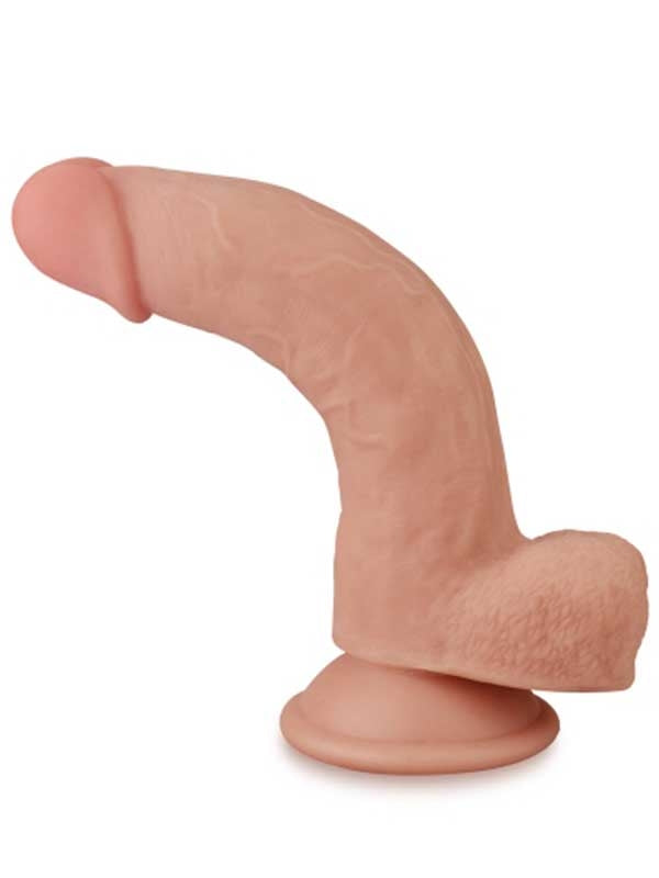 LoveToy Sliding Çift Katmanlı Realistik Dildo 20 cm - LV317002