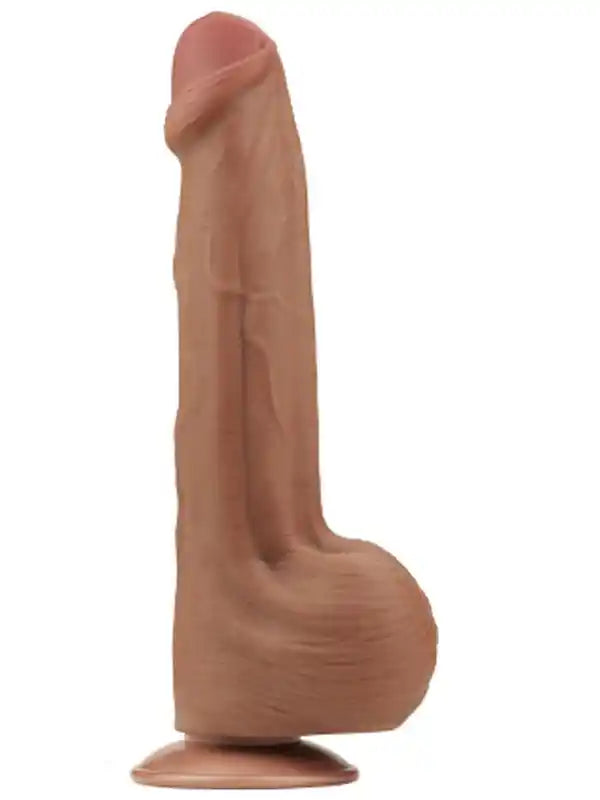 LoveToy Sliding Skin Dual Layer Çift Katmanlı Dildo 29 cm Melez - LV317061