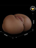 LoveToy Streetgirl's Bitch Çift Girişli Gerçekçi Tangalı Siyah Kalça 2.5 kg - LV352041