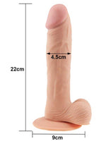 LoveToy Realistik Penis 22 cm - LV1086