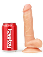 LoveToy The Ultra Soft Dude Realistik Penis 20 cm - LV1089