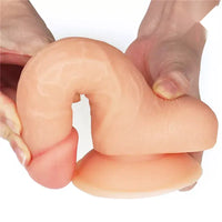 LoveToy The Ultra Soft Dude 18 Cm Dildo - FA-1087