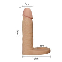 Soft Double Anal Dildo Penis 14 cm - LV1121