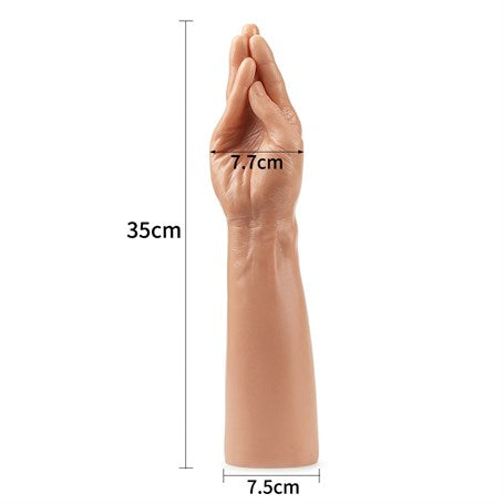 Magic Hand El Görünümlü 35 cm Realistik Dildo - LV2210