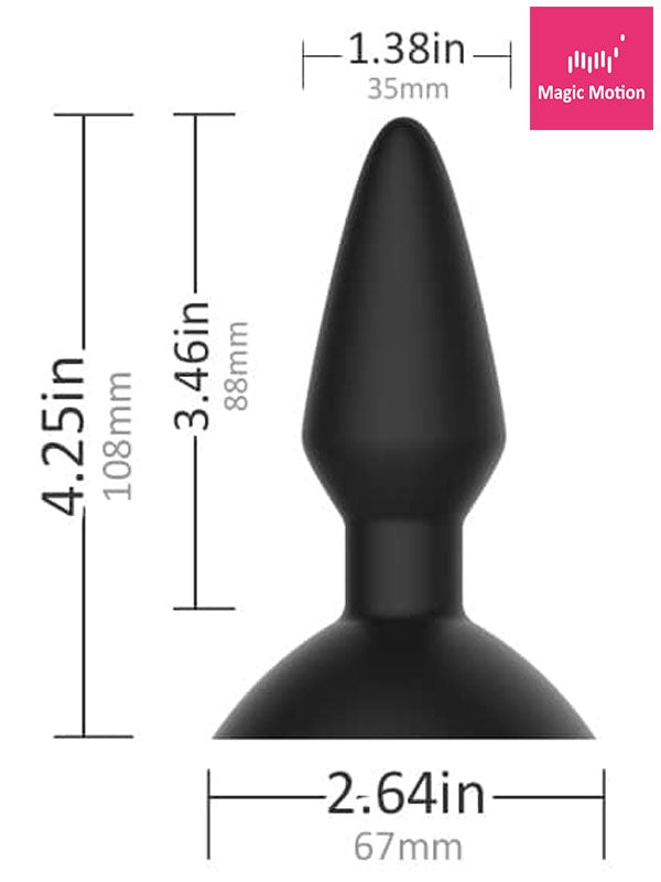 Magic Motion Equinox Telefon Kontrollü Giyilebilir Anal Plug - MME461